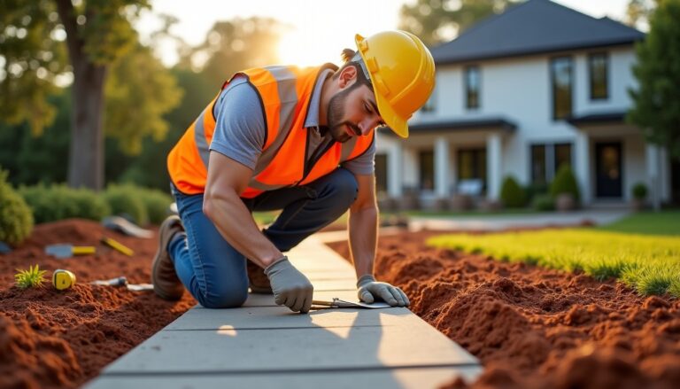 Comment poser un trottoir périphérique sur sol argileux pour sécuriser durablement votre maison