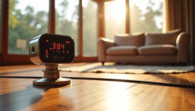 Pourquoi le débitmètre de mon plancher chauffant reste-t-il figé ?