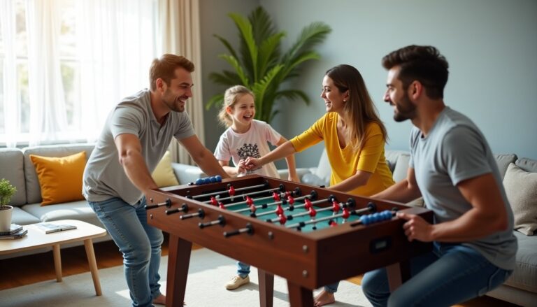 Les bienfaits d’un babyfoot dans votre salon pour des instants conviviaux inoubliables