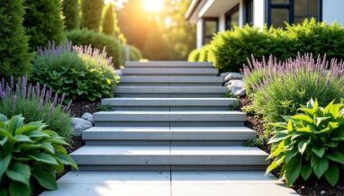 Guide pratique pour créer un escalier extérieur en béton durable et esthétique