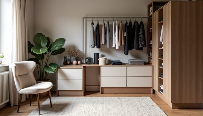 Créer un dressing sur mesure : astuces pour un intérieur à la fois fonctionnel et élégant